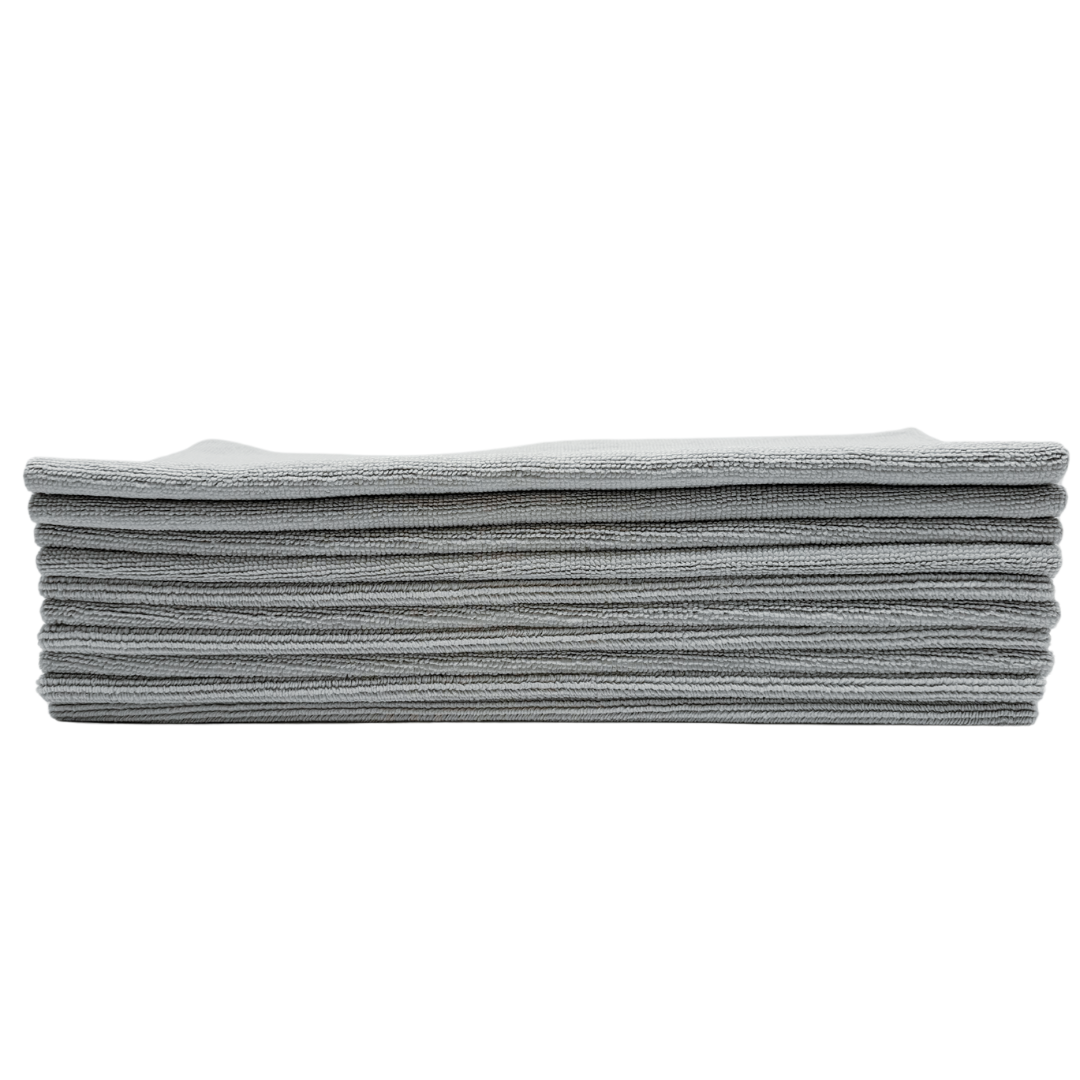 Grey Edgeless Microfiber - Pack of 10